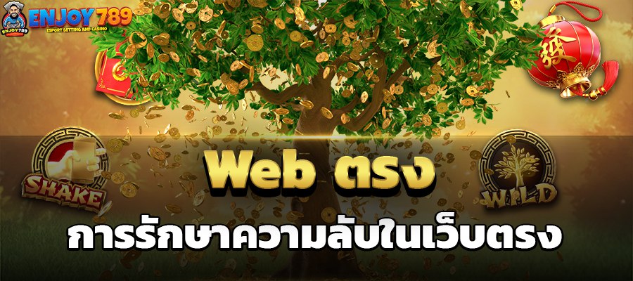 Web ตรง การรักษาความลับในเว็บตรง